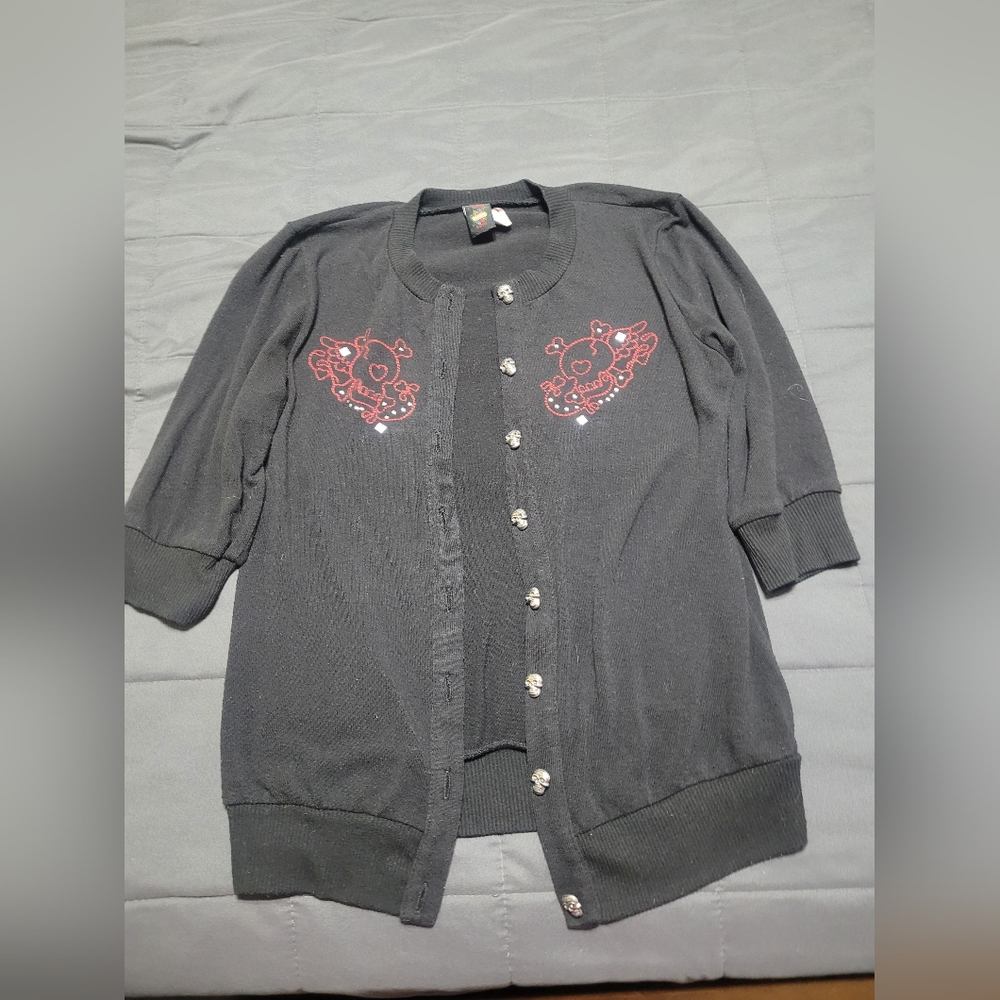Sweet Love Skull cardigan SzL
